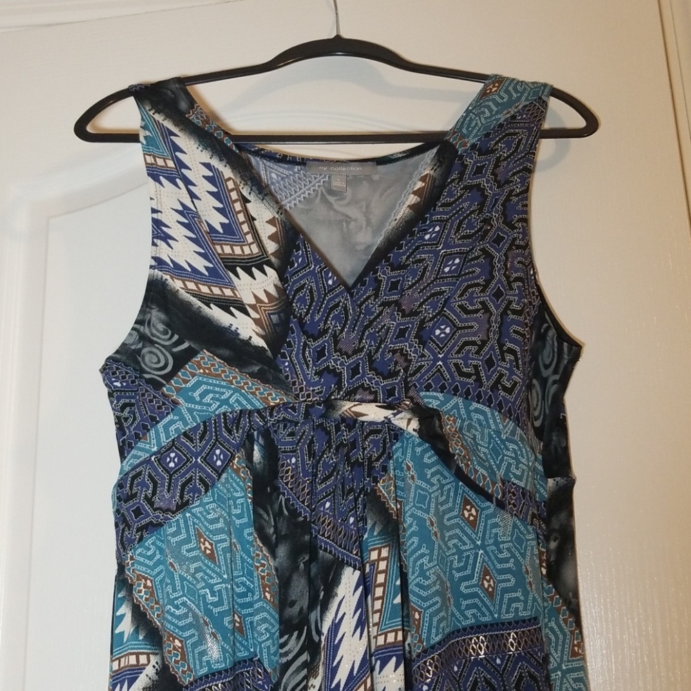 NY Collection Maxi Full Length Dress size Large